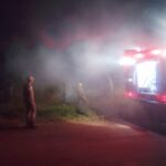 Incêndio em terreno baldio mobiliza Corpo de Bombeiros no Anel Viário de Corumbá