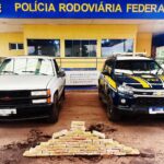 PRF apreende 53 Kg de cocaína em veículo que voltava de Corumbá