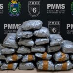 Mulher tenta fugir de barreira e é presa com 13 kg de skunk no Lampião Aceso
