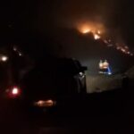 Bombeiros controlam incêndio de grandes proporções no aterro sanitário de Corumbá