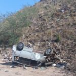 Três pessoas são feridas em capotamento no Taquaral nesta sexta-feira (4)
