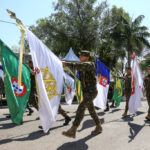Hasteamento da bandeira e desfile marcam o 7 de Setembro em Corumbá