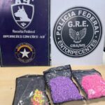 Receita Federal e Polícia Federal apreendem 1,1 kg de ecstasy e detêm quatro pessoas em Corumbá