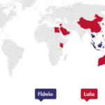Lula vence na Nova Zelândia e Austrália; Flávio Bolsonaro vence no Japão e na Malásia